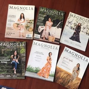 Bundle of 6 Magnolia Journals